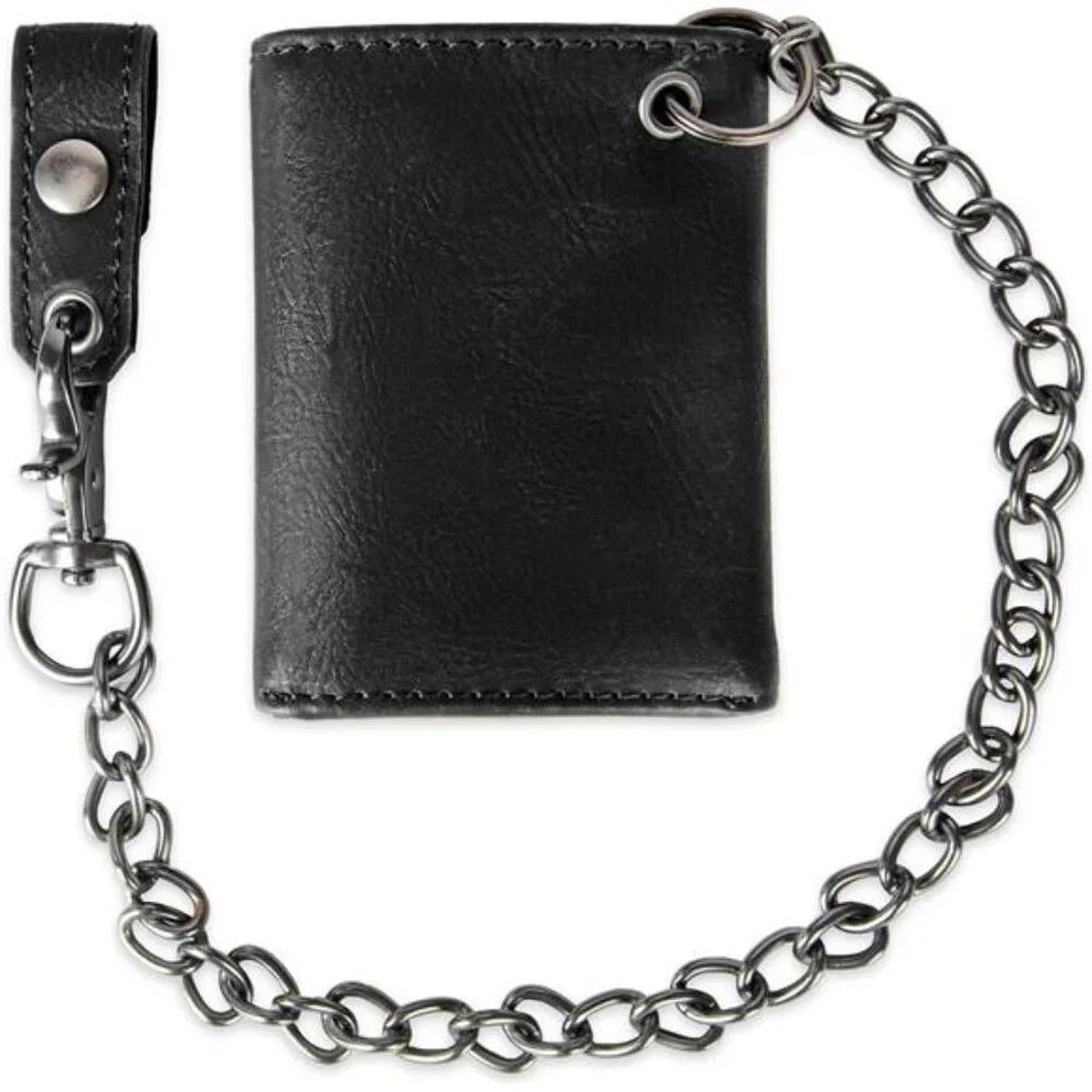 Men's Trifold Wallet - Sleek and Slim Includes ID Window and Credit Card Holder